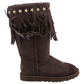 Ugg Jimmy Choo x botas de camurça Marrom