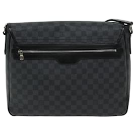 Louis Vuitton-LOUIS VUITTON Damier Graphite Daniel GM Shoulder Bag N58033 LV Auth ar11370b-Other
