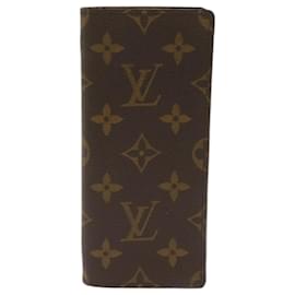 Louis Vuitton-Estojo para óculos LOUIS VUITTON Monogram Etui Lunette Simples M62962 LV Auth th4662-Monograma