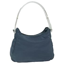 Prada-PRADA Shoulder Bag Nylon Blue Auth bs12900-Blue