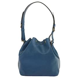 Louis Vuitton-Bolsa de ombro LOUIS VUITTON Epi Petit Noe azul M44105 Autenticação de LV 67695-Azul