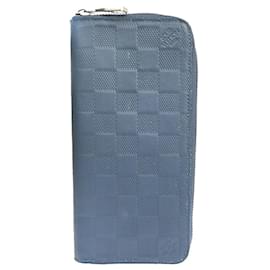 Louis Vuitton-Portafoglio Louis Vuitton Zippy verticale-Blu