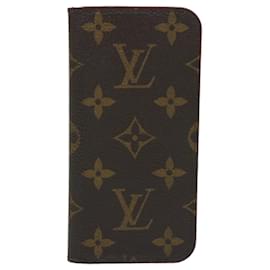 Louis Vuitton-Capa iphone Louis Vuitton-Marrom