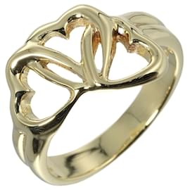 Tiffany & Co-Tiffany & Co coração triplo-Dourado