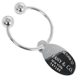 Tiffany & Co-Tiffany & Co Key ring-Silvery