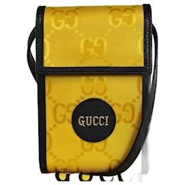 Gucci-Gucci Aus dem Raster-Gelb