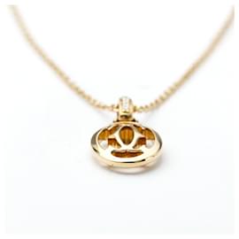 Cartier-Cartier Logo Double C Necklace-Golden