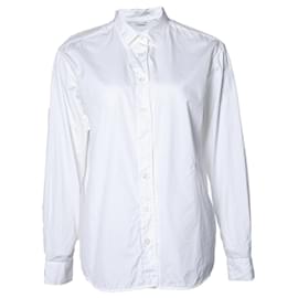 Autre Marque-tótem, Camisa oversize blanca-Blanco