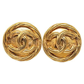 Chanel-CC Clip On Earrings-Other