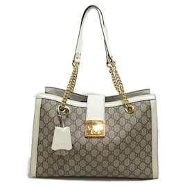 Gucci-GG Supreme Padlock Chain Shoulde Bag  479197-Other