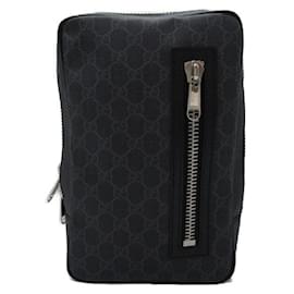 Gucci-Gucci GG Supreme Web Sling Bag Bolso bandolera de lona 478325 En muy buenas condiciones-Otro