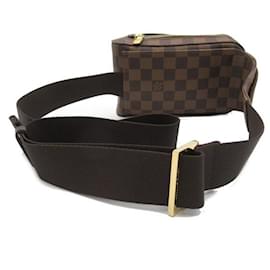 Louis Vuitton-Sac ceinture Louis Vuitton Damier Ebene Geronimos en toile N51994 en très bon état-Autre