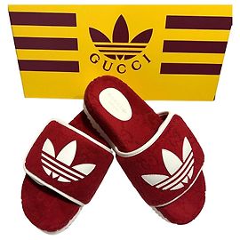 Gucci Sandalen Größe 40 in Rot Rot
