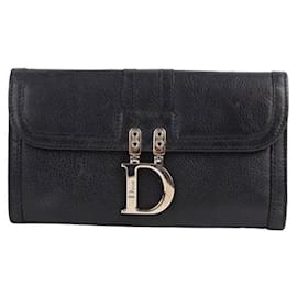 Dior-Leather wallet-Black