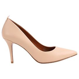 Coach Leather Heels Beige