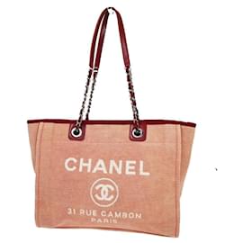 Chanel-Chanel Deauville-Vermelho