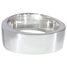 Pulseira extra Georg Jensen Lina Christensen em prata de lei Prata Metálico