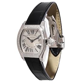 Cartier-Cartier Roadster ES500260 Reloj de Mujer en Oro Blanco-Plata,Metálico
