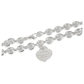 Tiffany & Co-TIFFANY & CO. Halskette „Return To Tiffany“ aus Sterlingsilber-Silber,Metallisch