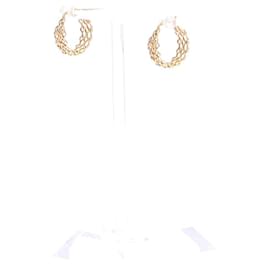 Autre Marque-STONE PARIS  Earrings T.  Yellow gold-Golden