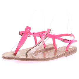 K JACQUES  Sandals T.eu 37 leather Pink