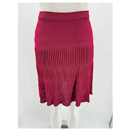 Alaïa-ALAIA  Skirts T.fr 38 Viscose-Pink
