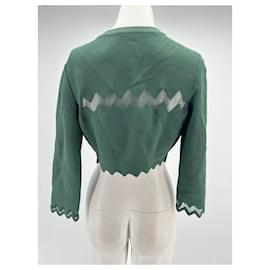 Alaïa-ALAIA  Knitwear T.fr 40 Viscose-Green