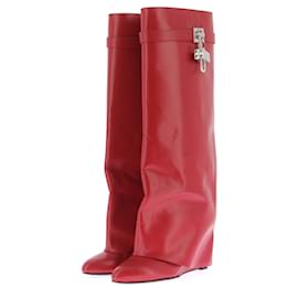 Givenchy-GIVENCHY  Boots T.eu 40 leather-Red