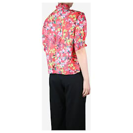 Autre Marque-Blusa com botões e estampa floral - tamanho M-Multicor