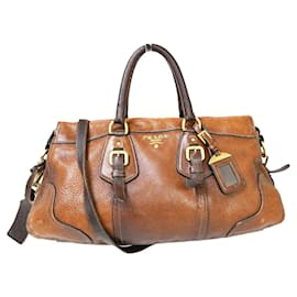 Prada-Prada Saffiano-Brown