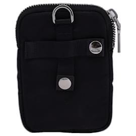 Prada-Prada Re-Nylon Mini-Tasche aus schwarzem Nylon-Schwarz