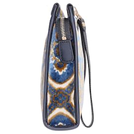 Etro-Etro Large Jacquard-Pattern Beauty Case in Multicolor Viscose-Other,Python print