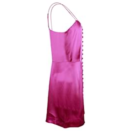 Nanushka-Nanushka Mabel Slip Mini Dress in Purple Triacetate-Purple
