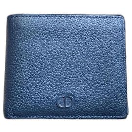 Dior Piccoli Accessori per Portafoglio Blu