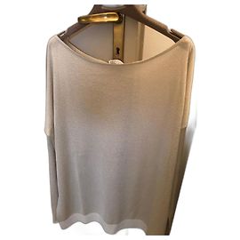 Brunello Cucinelli Lurex Pullover Gold and Silver Gold hardware