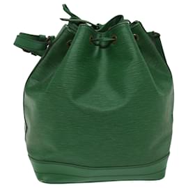 Louis Vuitton-LOUIS VUITTON Epi Noe Shoulder Bag Green M44004 LV Auth 68540-Green
