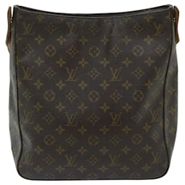 Louis Vuitton-LOUIS VUITTON Monogram Looping GM Shoulder Bag M51145 LV Auth 68859-Monogram