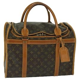 Louis Vuitton-LOUIS VUITTON Monogram Sac Chasseur 40 Pet Carry M41924 LV Auth 67847-Monogram