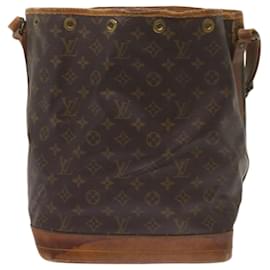 Louis Vuitton-LOUIS VUITTON Monogram Noe Shoulder Bag M42224 LV Auth 67941-Monogram