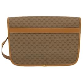 Gucci-Bolso de hombro GUCCI Micro GG Supreme PVC Beige Auth bs12881-Beige