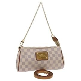 Louis Vuitton-LOUIS VUITTON Damier Azur Eva Shoulder Bag 2way N55214 LV Auth 68826-Other