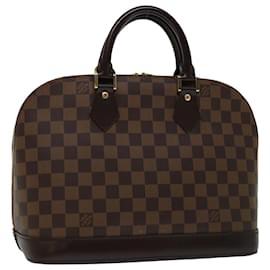 Louis Vuitton-LOUIS VUITTON Damier Ebene Alma Hand Bag N51131 LV Auth 68543A-Other