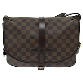 Louis Vuitton-LOUIS VUITTON Damier Ebene Saumur 30 Shoulder Bag N48081 LV Auth 67917A-Other