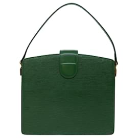 Louis Vuitton-LOUIS VUITTON Epi Capuchin Shoulder Bag Green M52344 LV Auth 68729-Green
