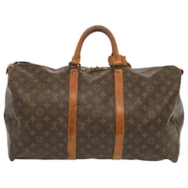 Louis Vuitton-Louis Vuitton-Monogramm Keepall 50 Boston Bag M.41426 LV Auth 67043-Monogramm