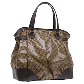 Gucci-Borsa tote GUCCI in cristallo GG Beige 257290 Auth ki4279-Beige