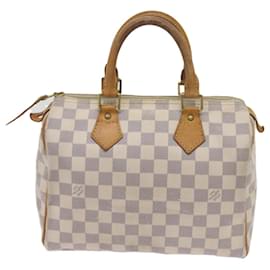 Louis Vuitton-Louis Vuitton Damier Azur Speedy 25 Handtasche N.41534 LV Auth 68755-Andere