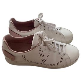 Baskets Valentino Garavani en cuir blanc Blanc
