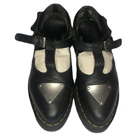 Dr. Martens Caidos Creeper Mary Jane Style Black