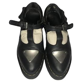 Dr. Martens-Zapatos Mary Jane de plataforma Dr. Martens caídos.-Negro